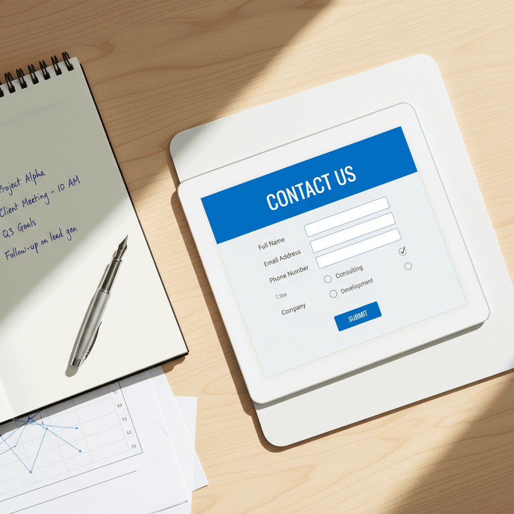 Lead capture and form completion